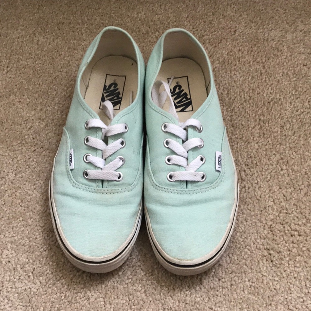 Mint Green Vans - image 1